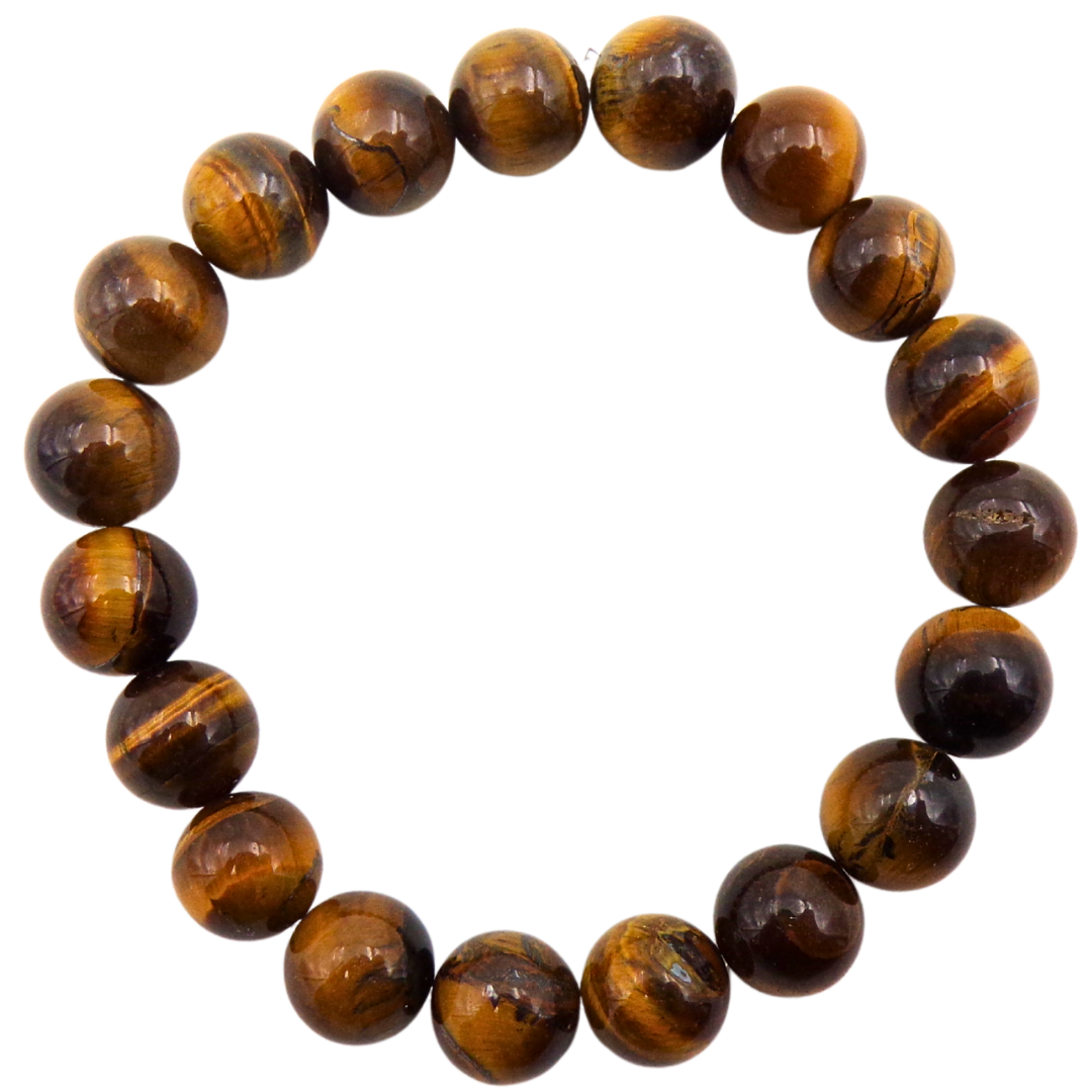 10mm Tigers Eye Bracelet