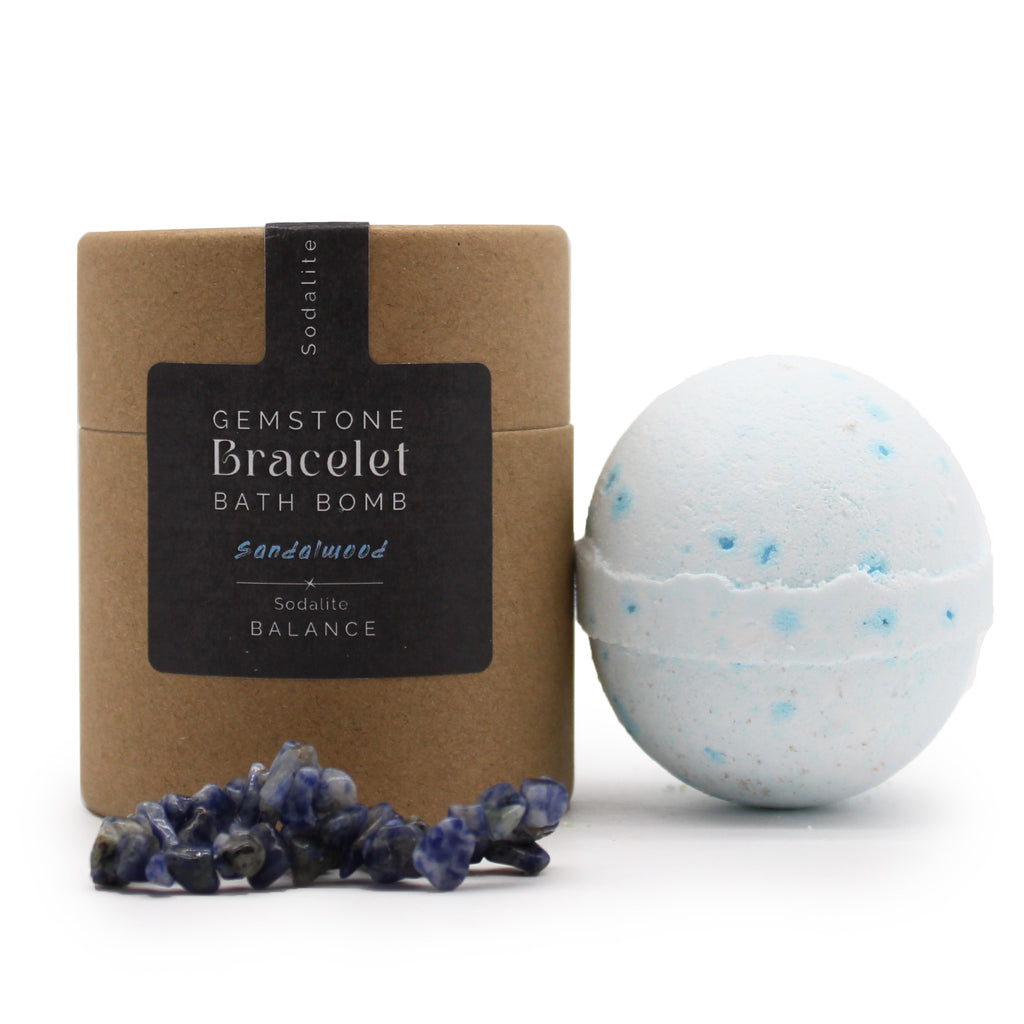 Sodalite Gemstone Bracelets Bath Bomb