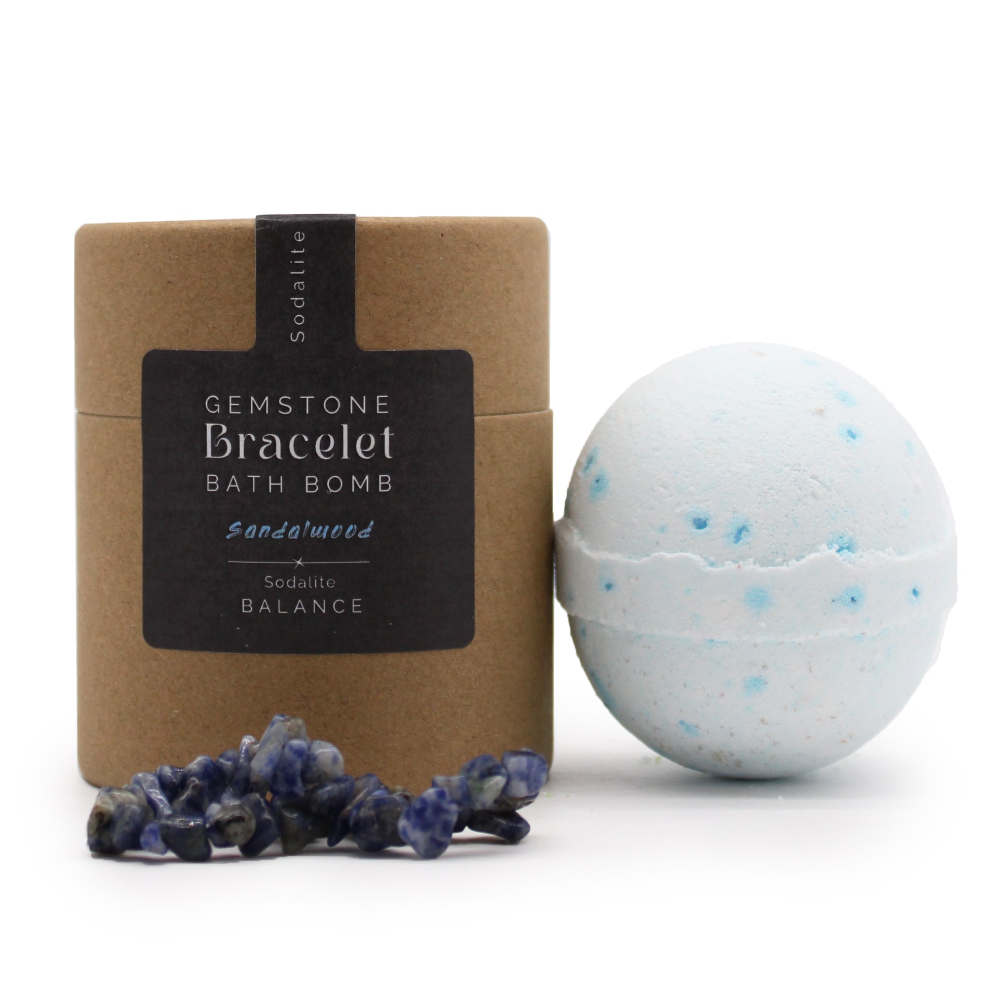 Sodalite Gemstone Bracelets Bath Bomb