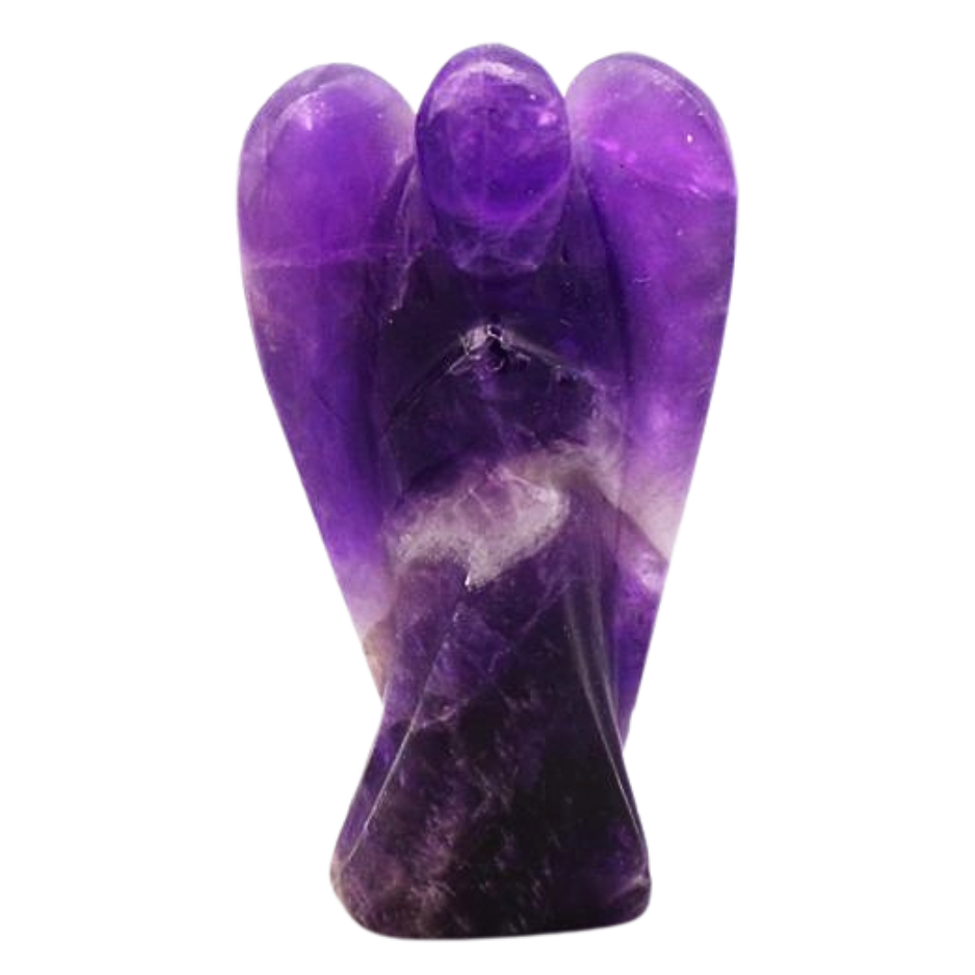 Amethyst Carving of an Angel 55mm