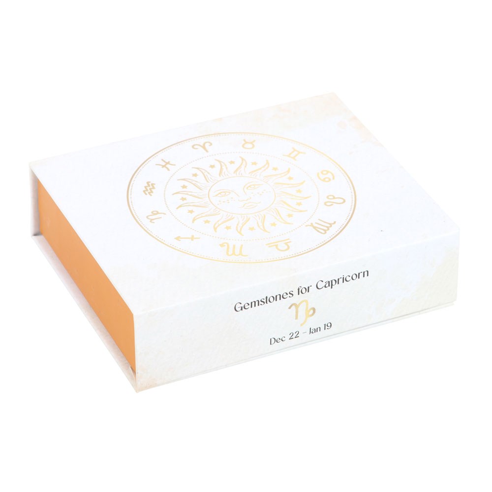 Capricorn Crystal Tumble stone Set