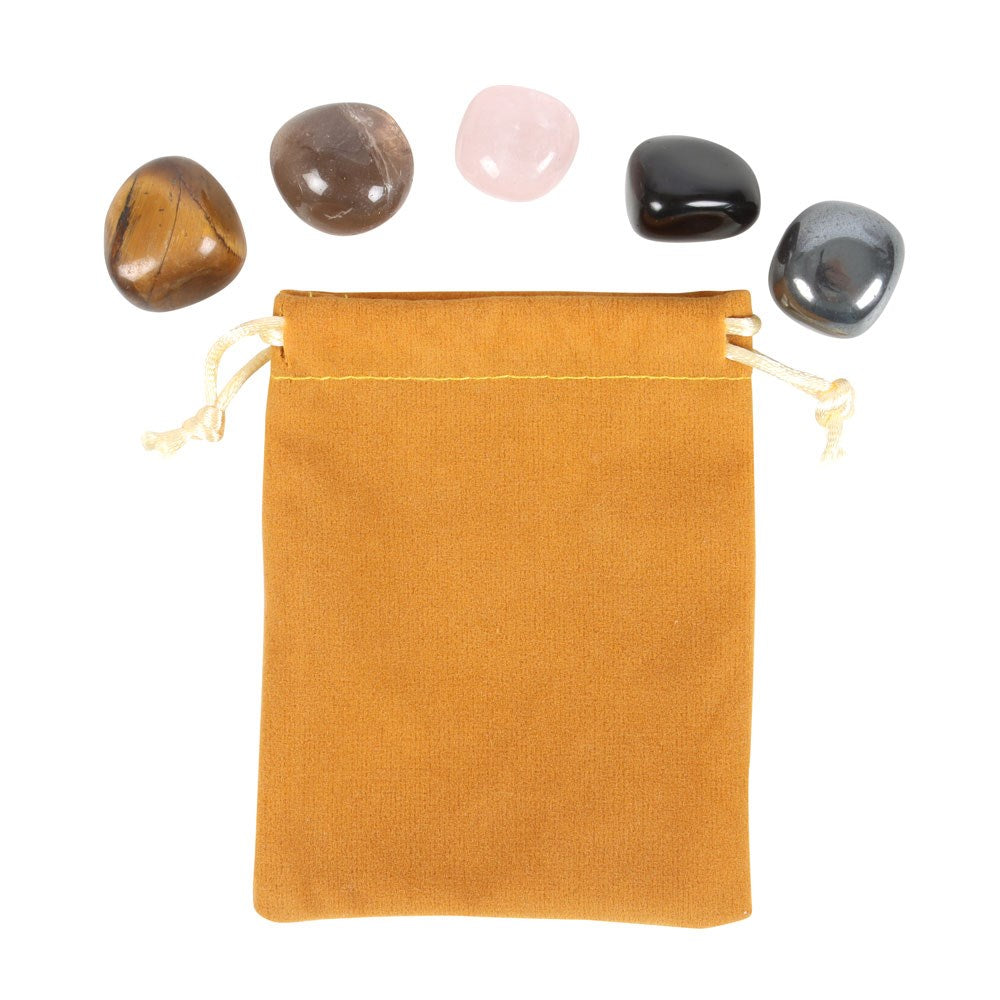 Capricorn Crystal Tumble stone Set