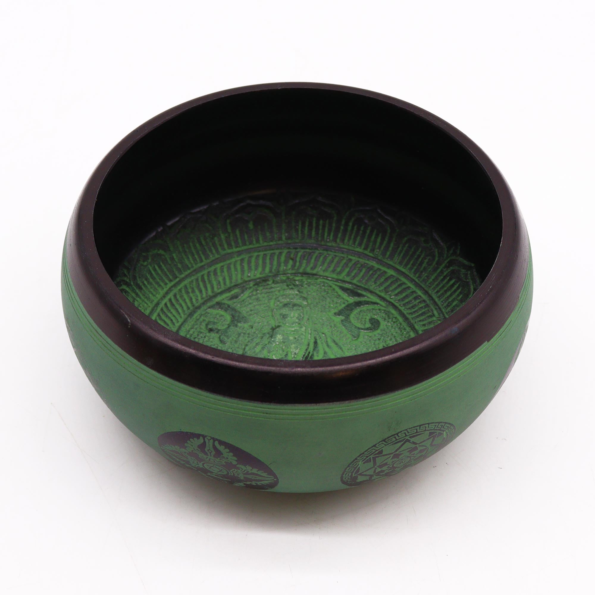 Earth Power Singing Bowl - Mandala Buddha - 16cm