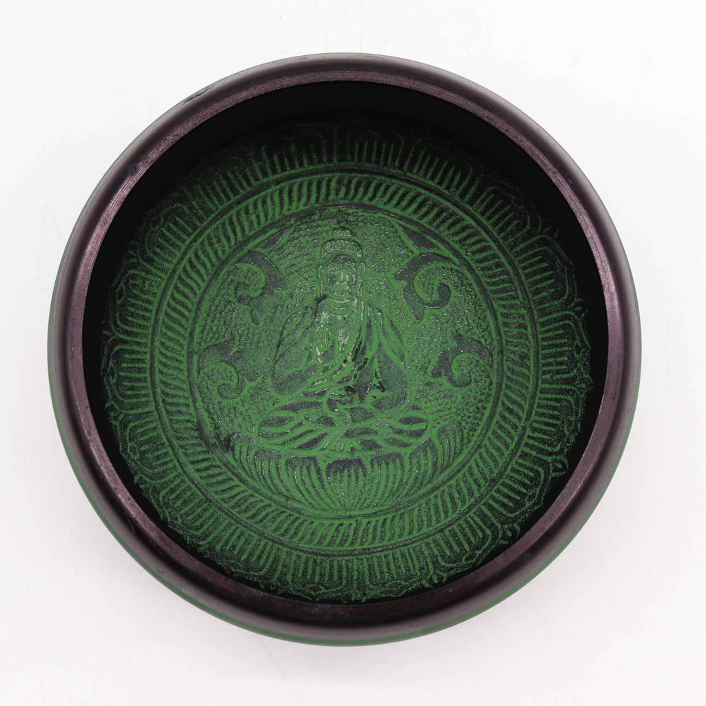 Earth Power Singing Bowl - Mandala Buddha - 16cm