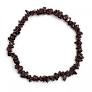 Garnet Chip Crystal Bracelet