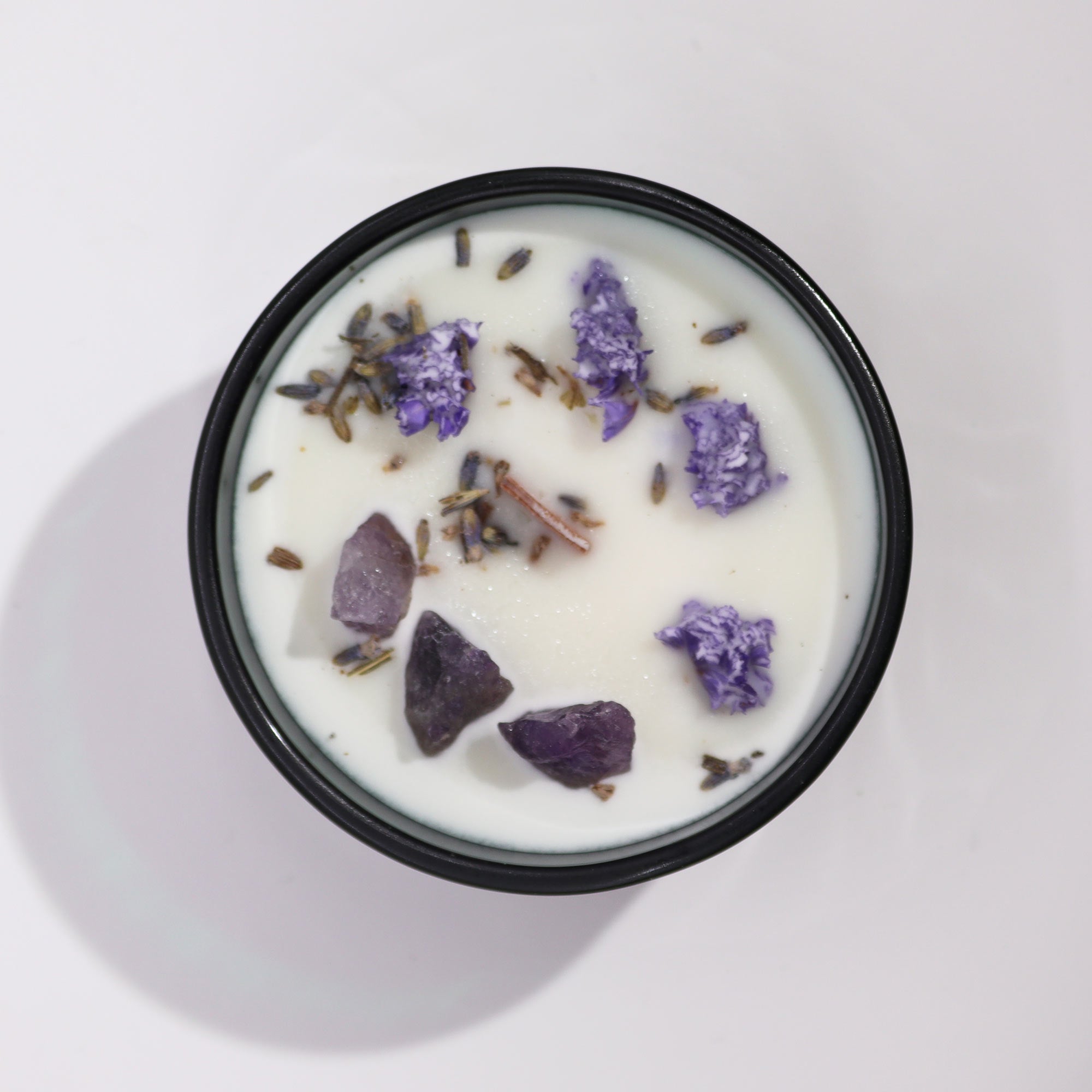 Hop Hare Crystal Magic Flower Candle - The MOON