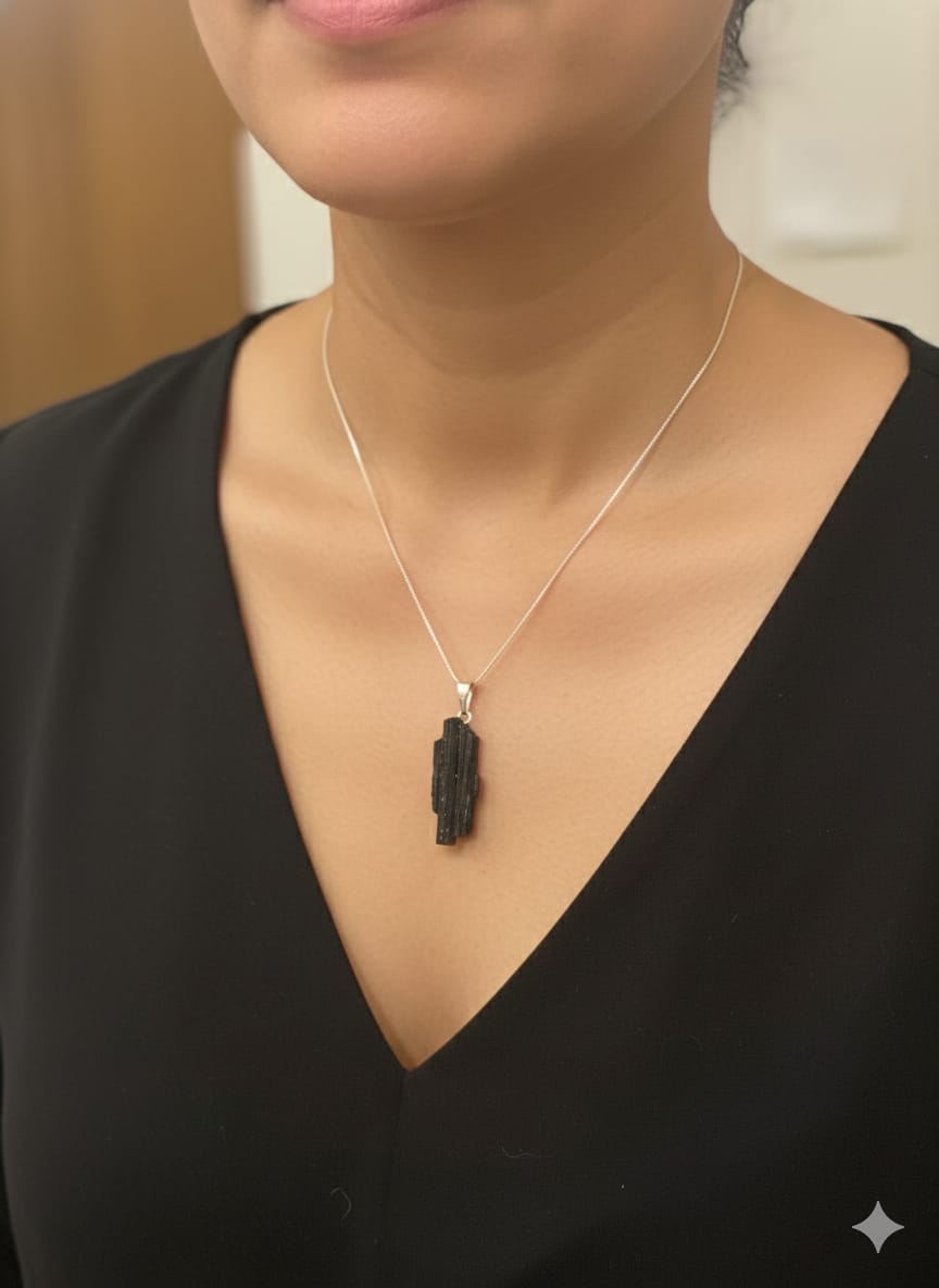 Black Tourmaline Pendant
