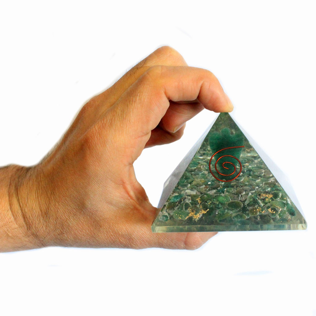 Large Orgonite Pyramid 70mm - Angel