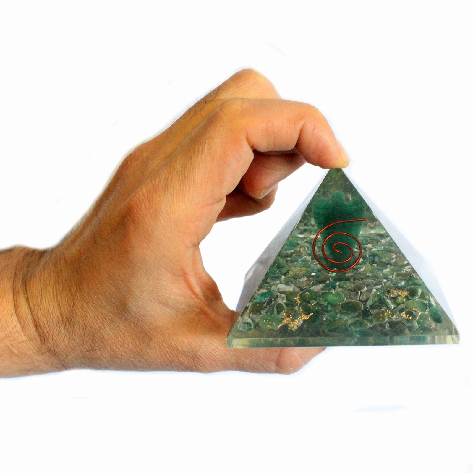 Large Orgonite Pyramid 70mm - Angel