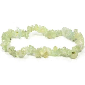 Serpentine ( NEW JADE ) chip Crystal Bracelet.
