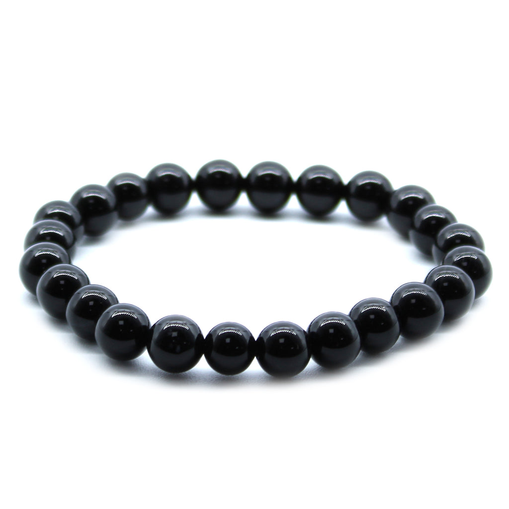 Power Bracelet - Black Agate - strength and Protection