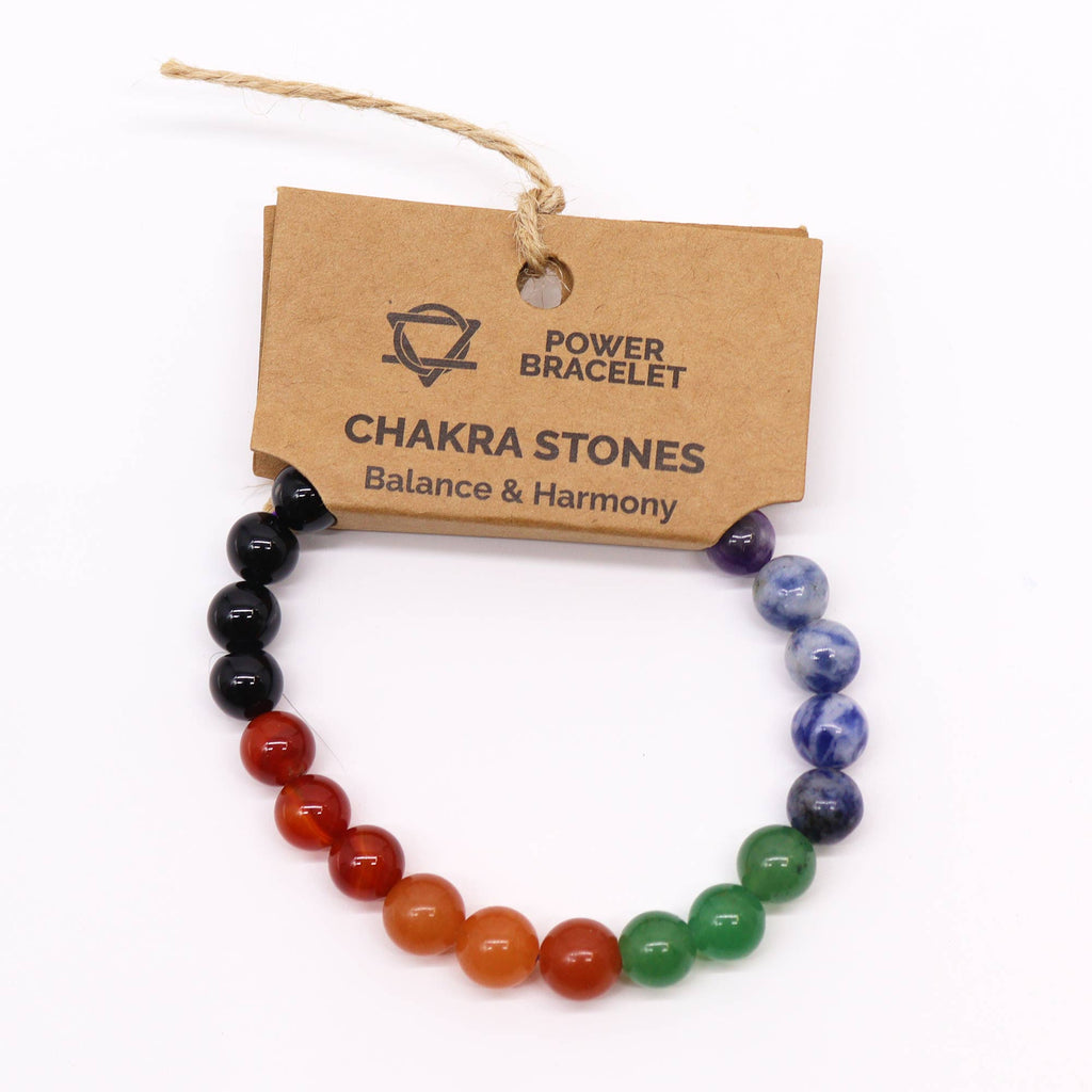Power Bracelet - Chakra Stones - Balance & Harmony