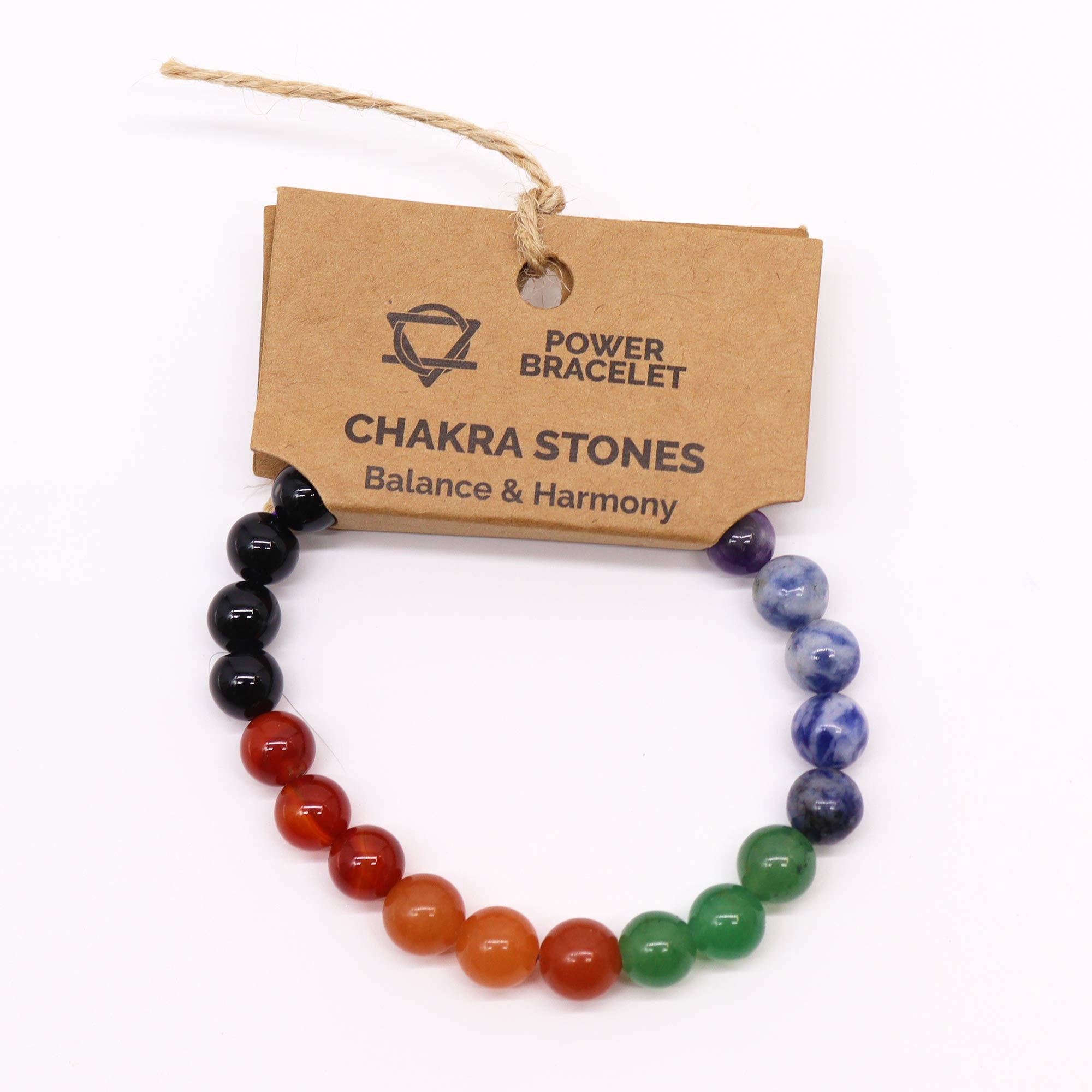 Power Bracelet - Chakra Stones - Balance & Harmony