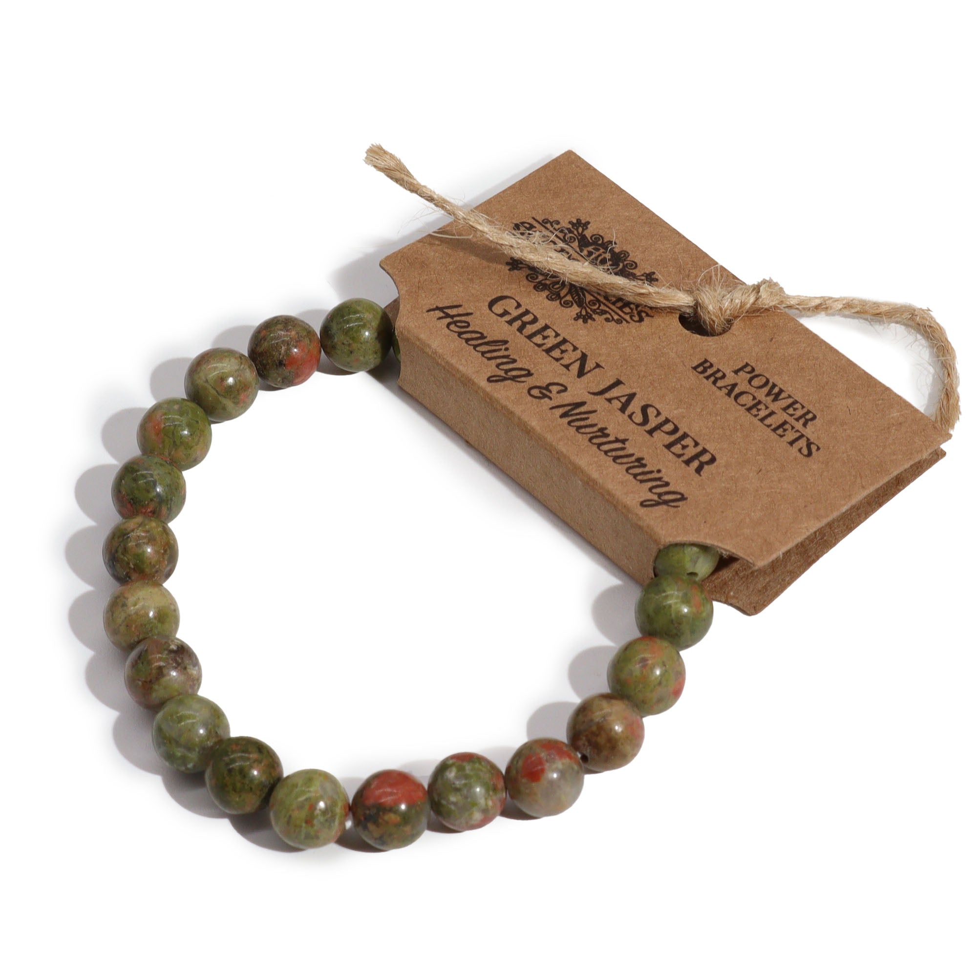 Power Bracelet - Green Jasper - Healing & Nurturing