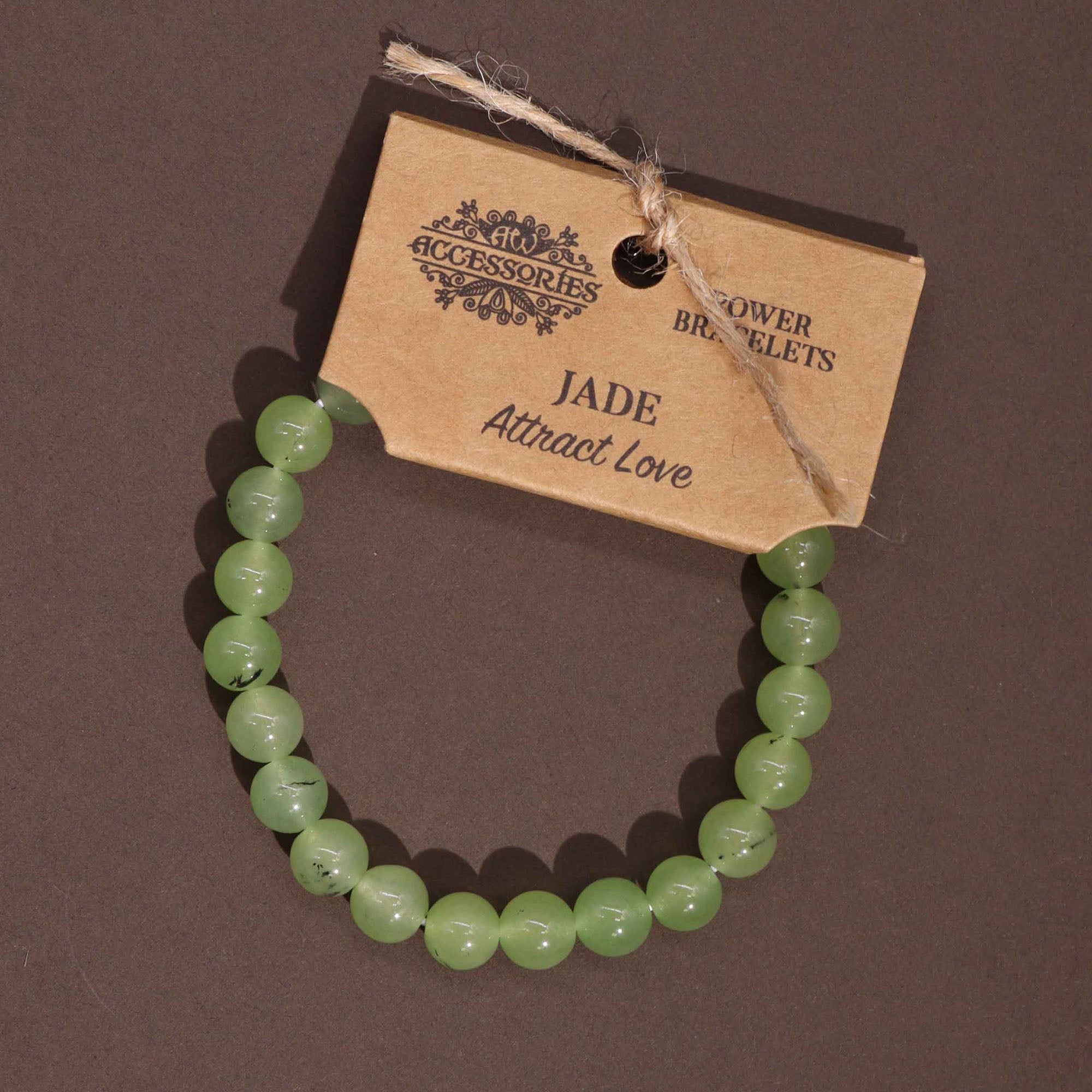 Power Bracelet - Jade - Attract love