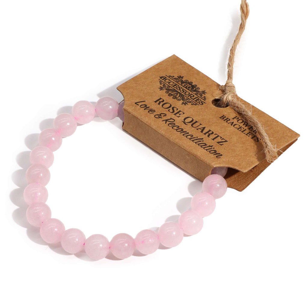 Power Bracelet - Rose Quartz - love & Reconciliation