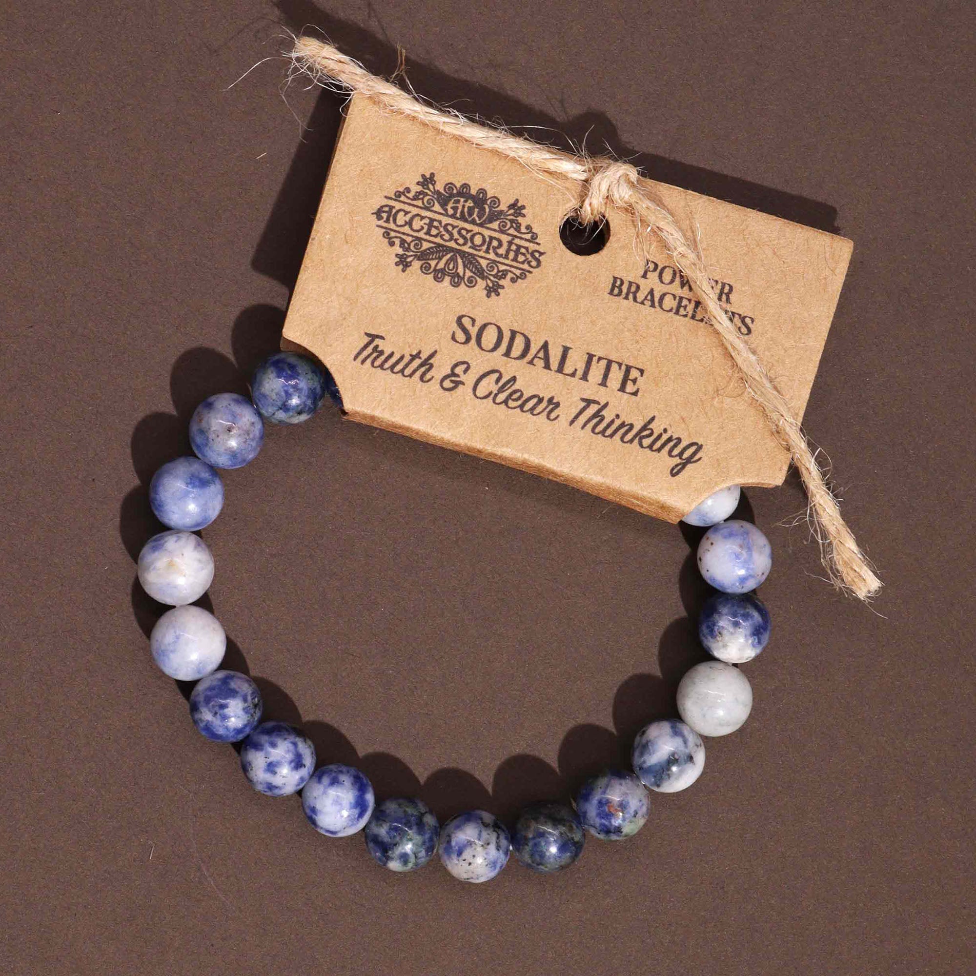 Power Bracelet - Sodalite - Truth & Clear Thinking