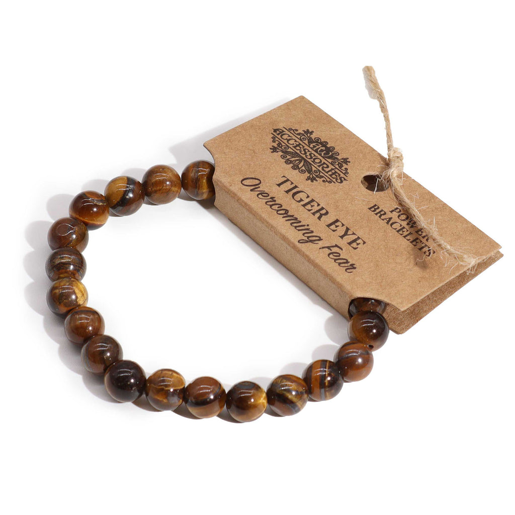 Power Bracelet - Tiger Eye - Overcoming Fear