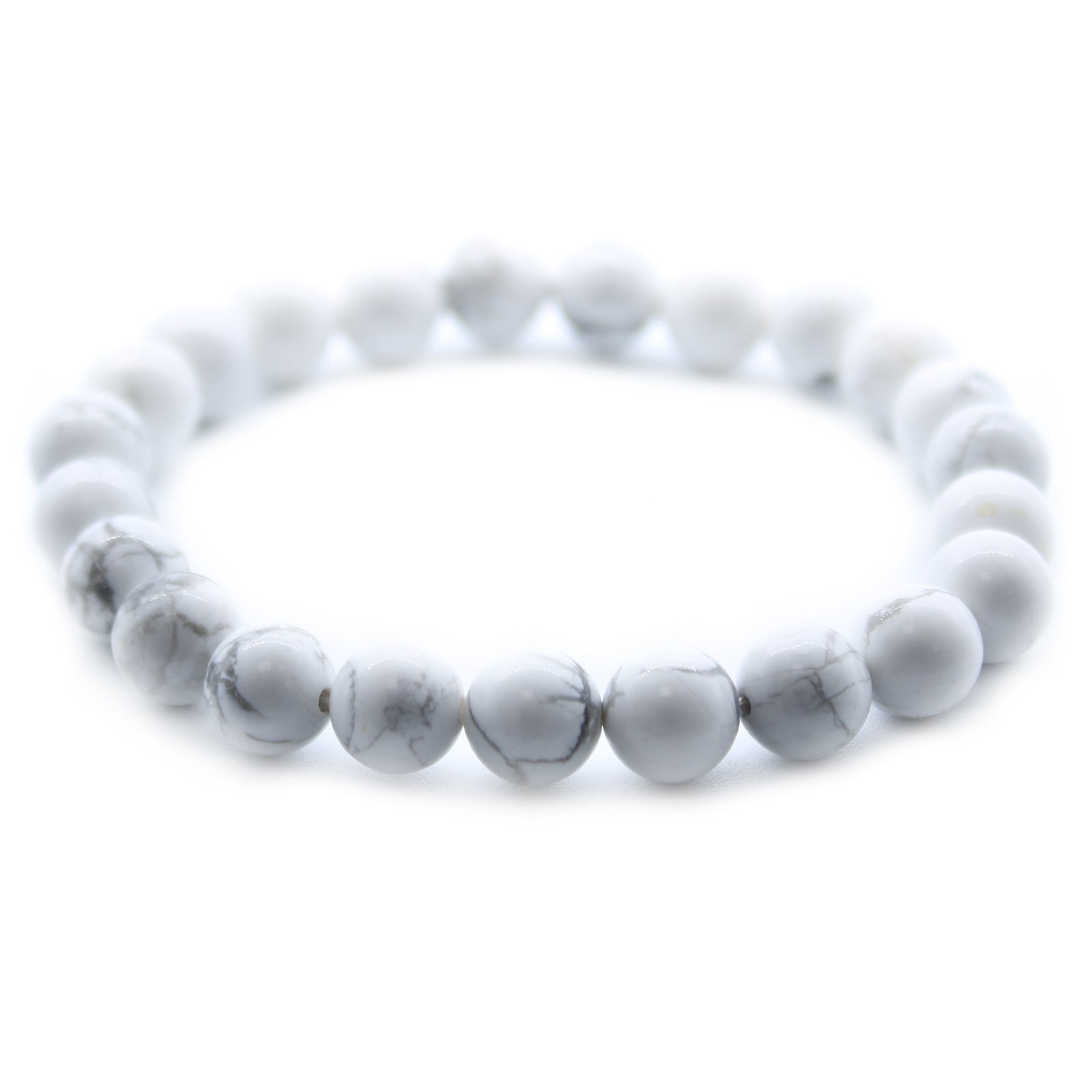 Power Bracelet - White Jasper - Peace & Friendship