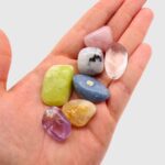 Selenite Heart Bowl Healing Tumble Set (10cm)