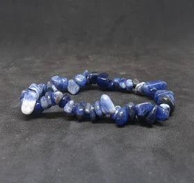 Sodalite Chip Crystal Bracelet