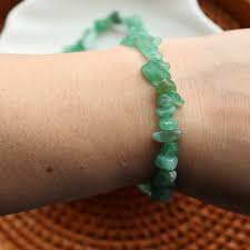 Green Aventurine chip Crystal Bracelet